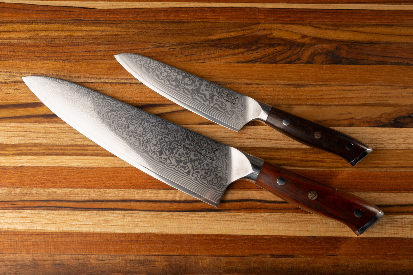 2Pc Damascus combo set REBEX