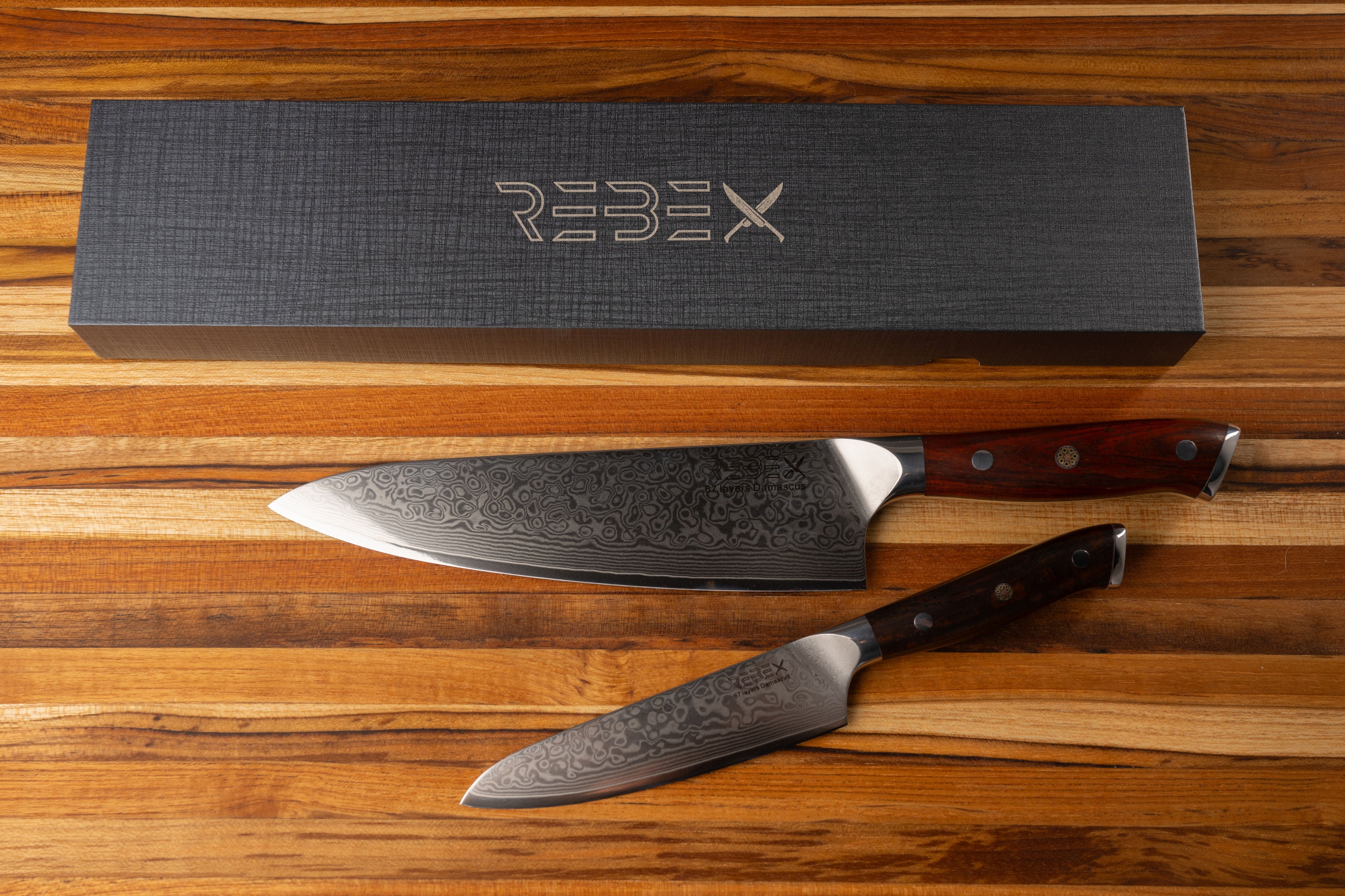 2Pc Damascus combo set REBEX – Rebex