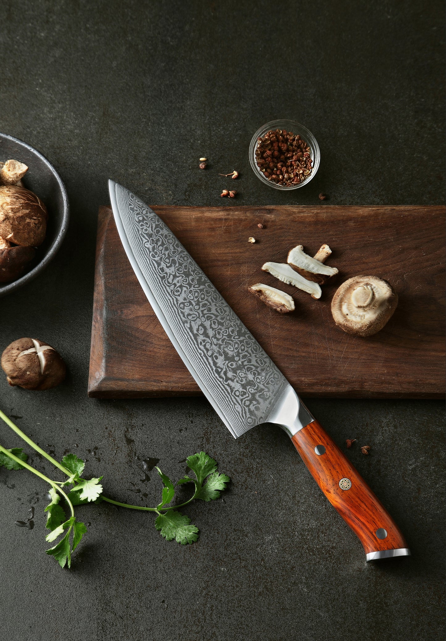 8.5" Damascus Chef knife REBEX