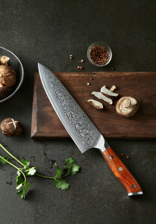 10" REBEX Damascus Chef knife